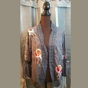 Floral kimono xl